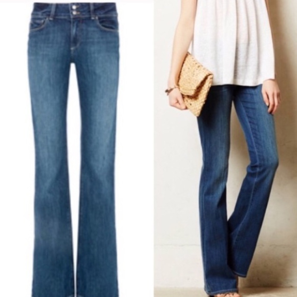Paige hidden hill boot cut jeans